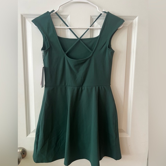 Wild Fable Dark Green Mini Dress - Picture 3 of 3